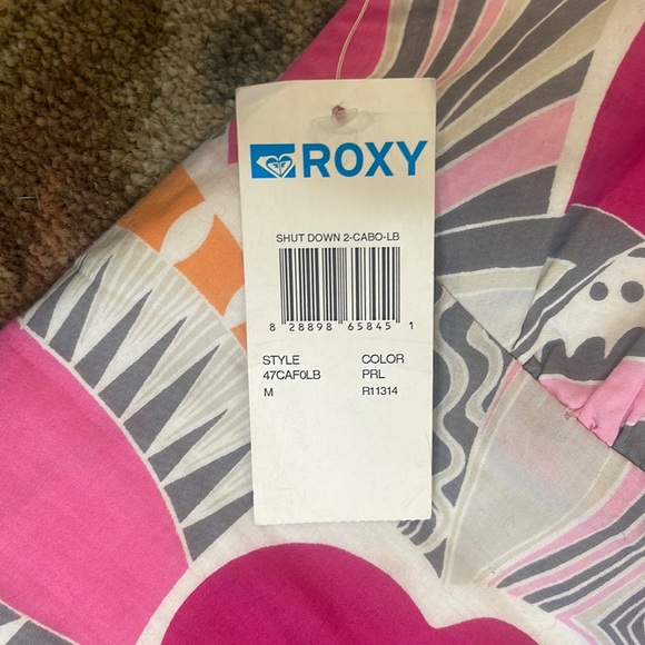 ROXY FLORAL BACK TIE DRESS **NWT** - Picture 11 of 13